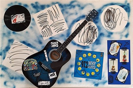 CHIARI GIUSEPPE Firenze 1926 - 2007 "Chitarra"