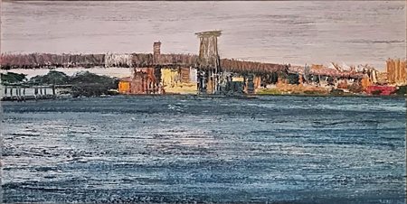 SICILIANO BERNARDO Roma 1969 "Willamsburg bridge"