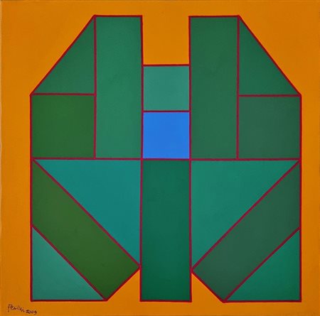 PERILLI ACHILLE Roma 1927 - Orvieto 2021 "Il giallastro"