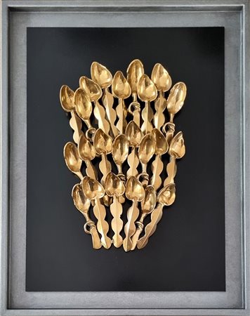 FERNANDEZ ARMAN Nizza 1928 - New York 2005 "Cuilleres africani"