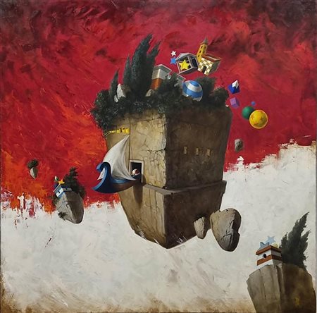 PALUMBO CIRO Zurigo 1965 "Senza titolo"