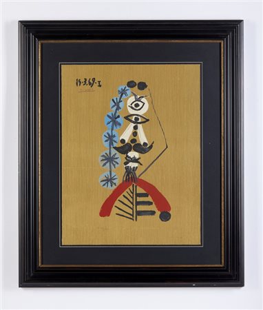 PICASSO PABLO (1881 - 1973) - PORTRAIT IMAGINAIRE N.I.