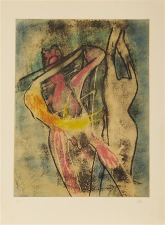 MATTA ROBERTO SEBASTIÁN ANTONIO (1911 - 2002) - NUDO .
