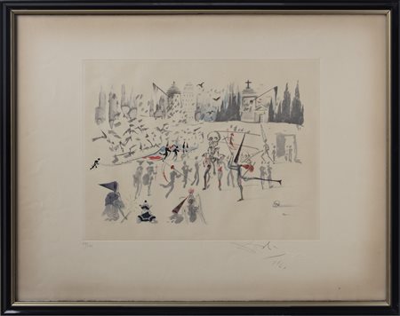 DALI' SALVADOR (1904 - 1989) - DA TAUROMACHIE SURREALISTE.