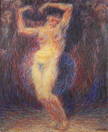 GIUSEPPE COMINETTI<BR>Salasco (VC) 1882 - 1930 Roma<BR>"Danza del ventre" 1914-1915