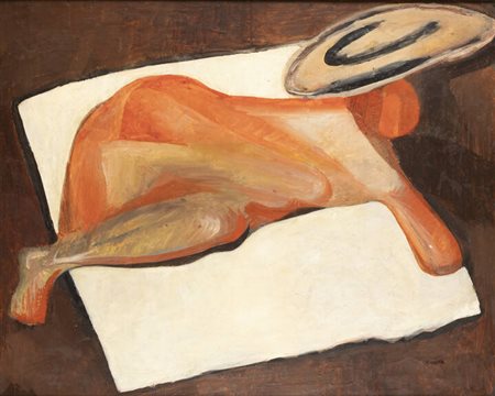 FRANCO COSTA<BR>Quittengo (VC) 1903 - 1980<BR>"Atmosfera africana" 1936