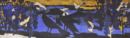 FRANCESCO CASORATI<BR>Torino 1934 - 2013<BR>"Senza titolo"