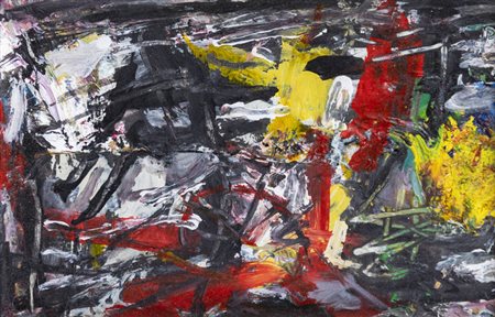 EMILIO VEDOVA<BR>Venezia 1919 - 2006<BR>"Presenze Studio", 1959