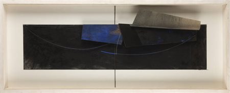 CLAUDIO ROTTA LORIA<BR>Torino 1949<BR>"Bleau nuit II" 1999