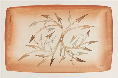 JEAN-MICHEL FOLON<BR>Uccle (BE) 1934 - 2005 Principato di Monaco<BR>"Senza titolo"