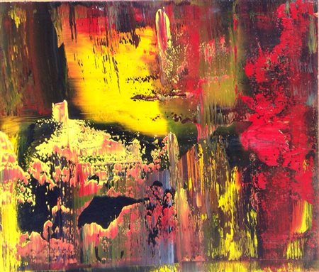 Roberto Borghini Milano 1947 Untitled n. 38 2014 Acrilico su legno 60x50...