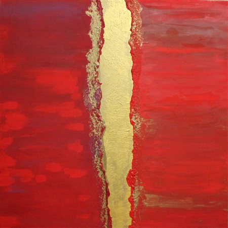 Mirco Sbettega Padova 1963 Senza titolo 2014 mista su tela 100x100