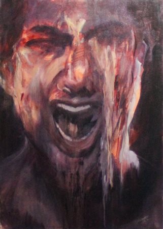 Antonia Bonsignori Caronno P.lla (VA) Incubo 2010 Olio su tela 70x50...