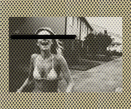 Alan Zeni Lodi 1979 the drawer #1 Fotopittura retroilluminato 70x100...