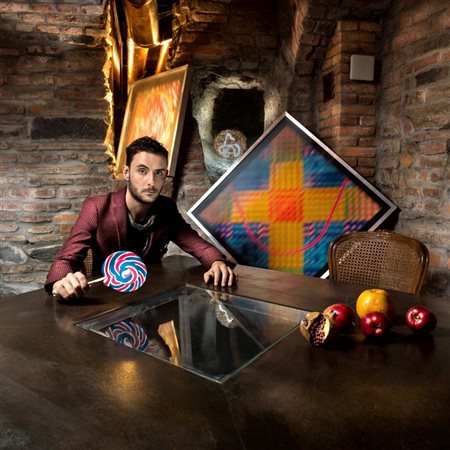 Fredi Marcarini monza 1959 A Taste of Art stampa su carta fotografica montata...