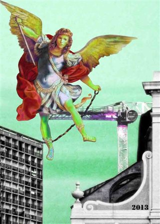 lucia dibisceglia milano 1967 2013 2013 Acrilico su tela pvc stampata da...