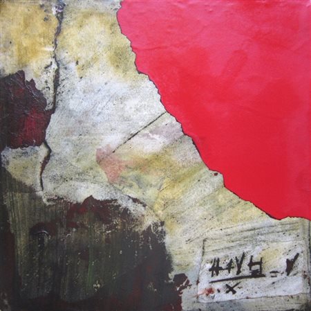 Domenico Grande Trani 1976 Untitled 2014 Tecnica mista su tela 30x30...