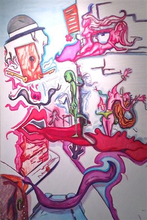 Andrea di Carpegna Varini Milano 1975 Città Nascosta 2011 Disegno a...