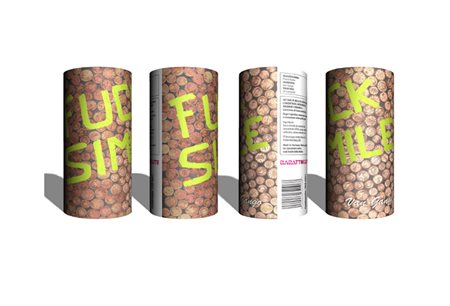 Van Gango Termoli (CB) 1 Fuck Simile (multiplo su lattina) 2014 Multiplo...