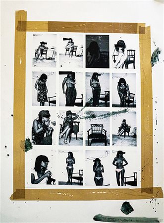 Alan Zeni Lodi 1979 SOUL #EM 2014 Fotopittura 100x70 Certificato di autenticità