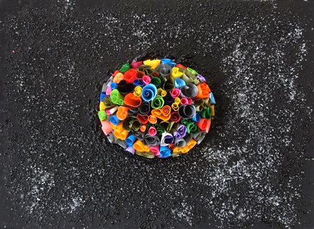 Fabio Savoldi Leno 2015 Sweet Dream 2013 Pastelli a cera, zucchero, acrilico...