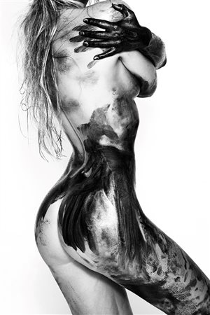 Teddy Marks (Germania, 1967 - ) Smeared 8 2018 21 x 29,7 cm (18,6 x 28 cm...