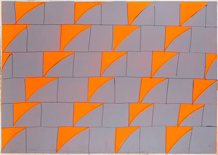 Carla Accardi (Trapani 1924 - Roma 2014)  - Dalla cartella Sequenze di un rapporto con il sud, 1973