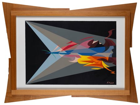 Giacomo Balla (Torino 1871 - Roma 1958)  - Scienza contro Oscurantismo,  