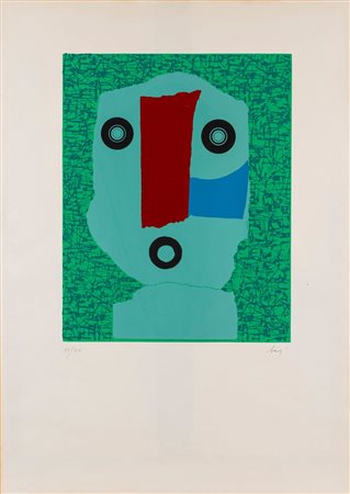 Enrico Baj (Milano 1924 - Vergiate 2003)  - Personaggio, 1968