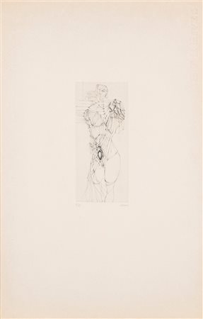 Hans Bellmer (Katowice 1902 - Parigi 1975)  - Senza titolo (Nudo sezionato),  