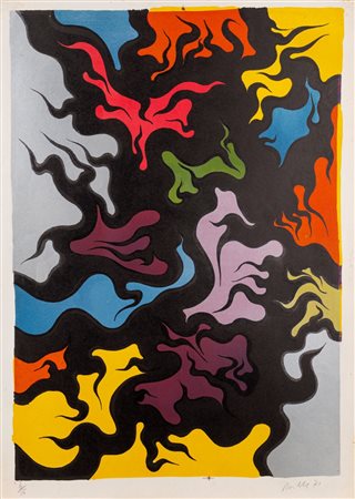 Luigi Boille (Pordenone 1926 - Roma 2015)  - Composizione, 1971