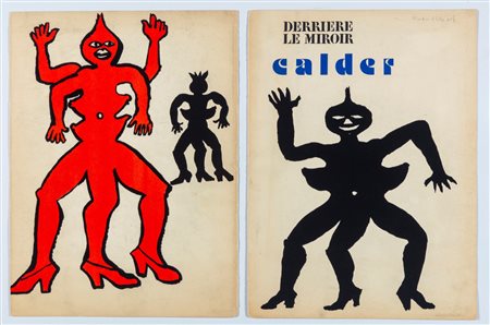 Alexander Calder (Pennsylvania 1898 - New York 1976)  - Derrière le miroir, 1975