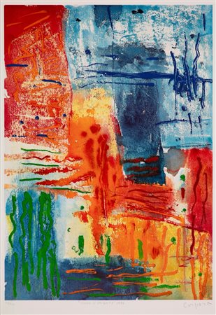 Antonio Corpora (Tunisi 1909 - Roma 2004)  - Mare d'oriente, 1996