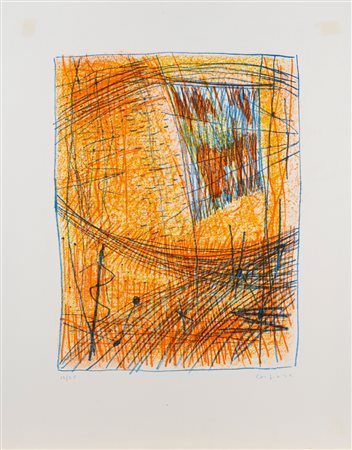 Antonio Corpora (Tunisi 1909 - Roma 2004)  - Senza titolo,  