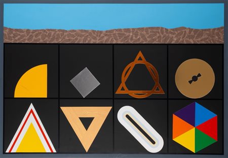 Lucio Del Pezzo (Napoli 1933 - Milano 2020)  - Composizione,  