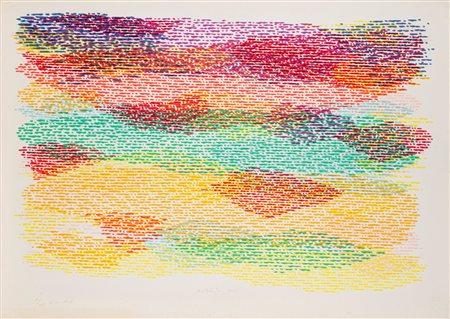 Piero Dorazio (Roma 1927 - Perugia 2005)  - Composizione, 1970