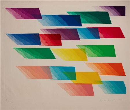 Piero Dorazio (Roma 1927 - Perugia 2005)  - Composizione, 1990