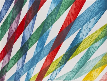 Piero Dorazio (Roma 1927 - Perugia 2005)  - Dalla cartella Europa Unita, Germania, 1992