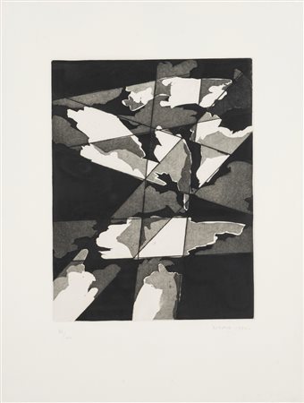 Piero Dorazio (Roma 1927 - Perugia 2005)  - Senza titolo, 1970