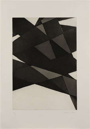 Piero Dorazio (Roma 1927 - Perugia 2005)  - Senza titolo, 1969