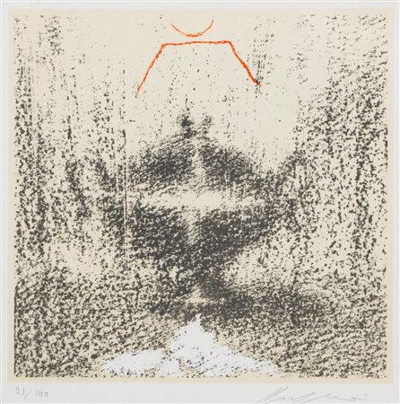 Omar Galliani (Montecchio Emilia 1954)  - Senza titolo,  