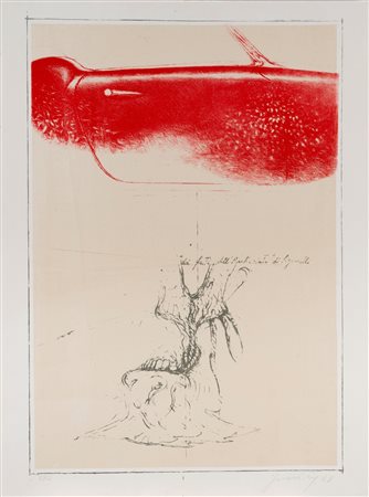 Piero Guccione (Scicli 1935 - Modica 2018)  - Immagine 68, 1968