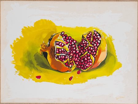 Renato Guttuso (Bagheria 1911 - Roma 1987)  - Melagrana,  