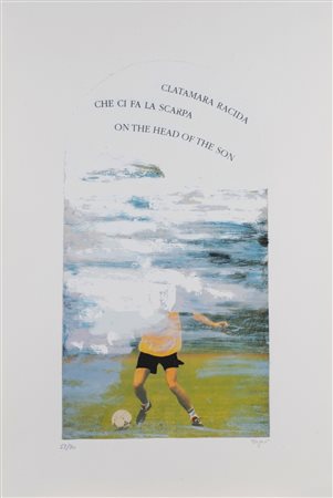 Emilio Isgrò (Barcellona Pozzo di Gotto 1937)  - Calciatore,  