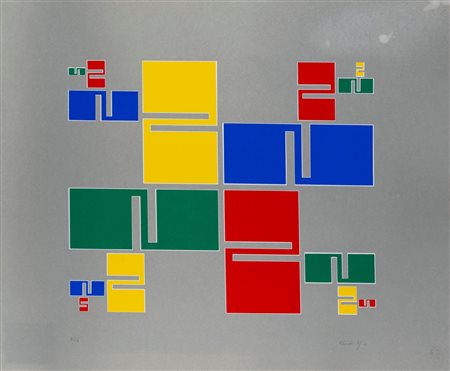 Estuardo Maldonado (Pintag 1928 - Quito 2023)  - Struttura modulare n°1, 1974