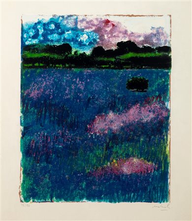 Carlo Mattioli (Modena 1911 - Parma 1994)  - Senza titolo,  