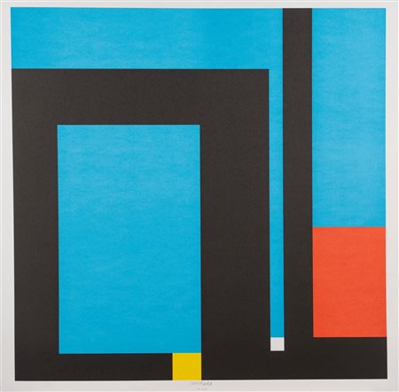 Bruno Munari (Milano 1907 - 1998)  - Negativo - Positivo,  