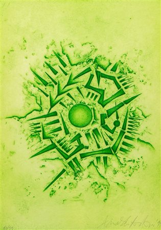 Arnaldo Pomodoro (Morciano di Romagna 1926 - Milano 2025)  - Senza titolo, 1999