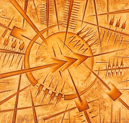 Arnaldo Pomodoro (Morciano di Romagna 1926 - Milano 2025)  - Senza titolo, 2008