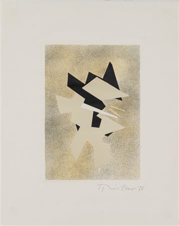 Hans Richter (Berlino 1888 - Locarno 1976)  - Composizione, 1975